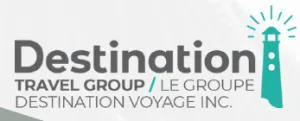 logo for Destination Travel Group / Le Groups Destination Voyage Inc.